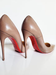 Christian Louboutin So Kate Nude / Brown Pump Size 40 (Fits U.S. sizes 8.5 or 9)