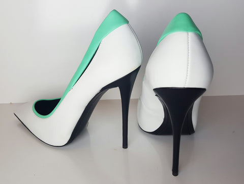 Giuseppe Zanotti White Pony High Heel Pump Size 39.5 (Fits U.S. Size 8-8.5)